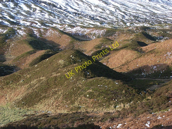 Photo 6"x4" Moraines, Glen Turret T\u00f2n Eich c2007