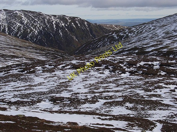 Photo 6"x4" The flanks of Meall na Seide Meall na S\u00e8ide c2007