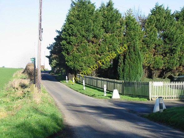 Photo 6"x4" Entrance to Homeside Farm on road to Beacon Hill Great Mongeham c2007