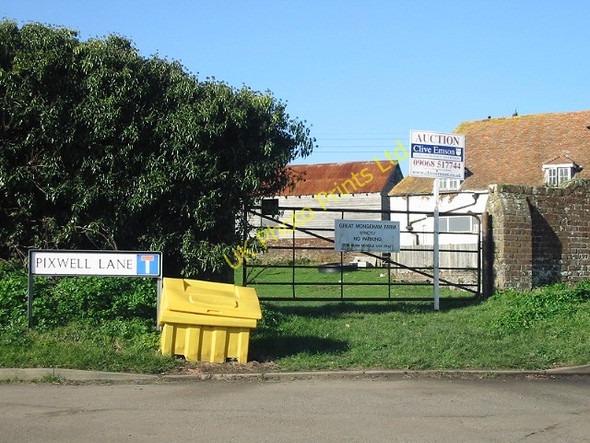 Photo 6"x4" Great Mongeham Farm at junction of Pixwell and Cherry Lanes Great Mongeham c2007