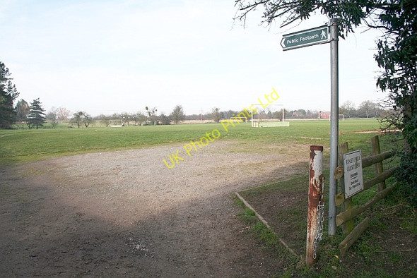 Photo 6"x4" Hanley Castle Cricket Club Grounds Church End\/SO8341 c2007