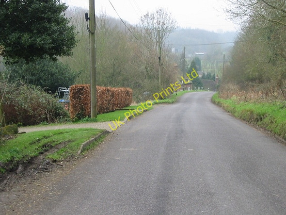 Photo 6"x4" Looking S towards Wheelbarrow Town Stelling Minnis c2007
