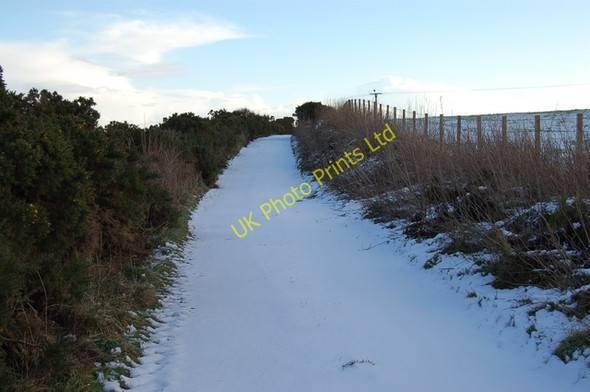 Photo 6"x4" Seldom used road at Belscamphie Whitecairns\/NJ9217 c2007