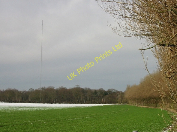 Photo 6"x4" Swanton TV mast Littlebourne c2007