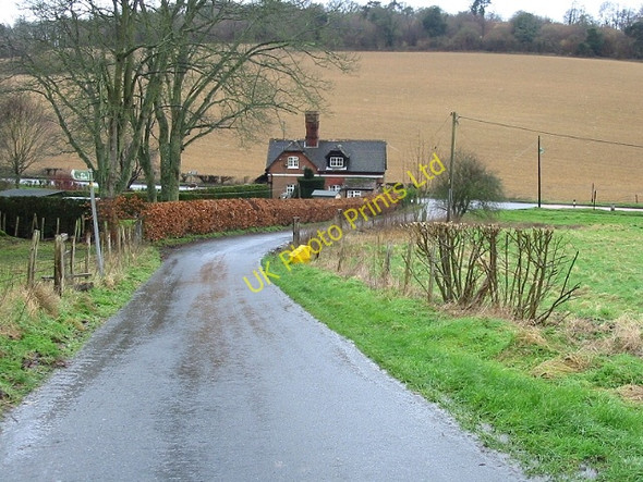 Photo 6"x4" The Lodge, where Canterbury Road becomes The Street Denton\/TR2147 c2007