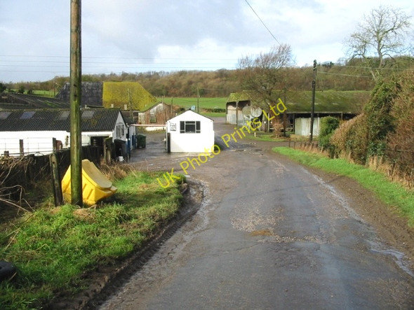 Photo 6"x4" South Barham Farm Derringstone c2007
