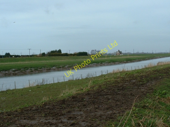Photo 6"x4" River Nene, north of Wisbech West Walton\/TF4713 c2007