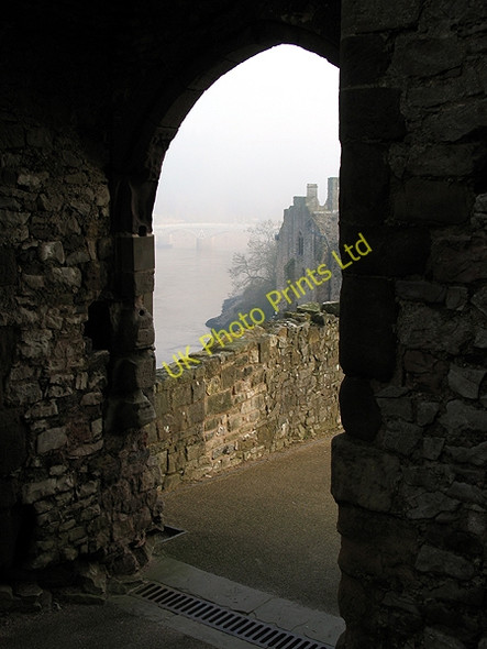Photo 6"x4" Chepstow Castle and River Wye Chepstow\/Cas-Gwent c2007