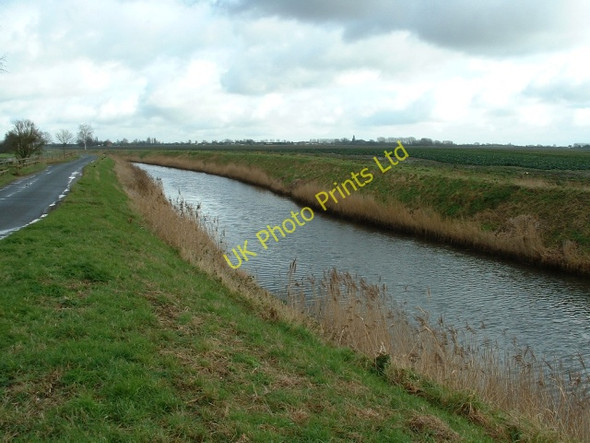 Photo 6"x4" The Old River Nene near Upwell Upwell c2007