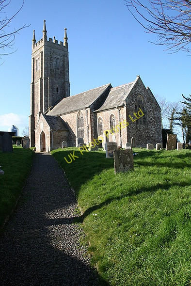 Photo 6"x4" Bondleigh: St James\u00e2\u0080\u0099s church Bondleigh c2007