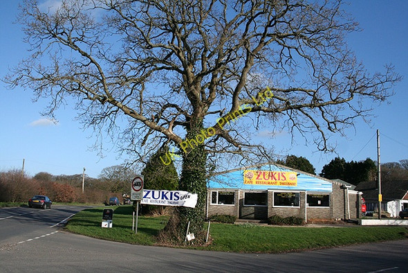Photo 6"x4" Winkleigh: Seckington Cross Winkleigh c2007