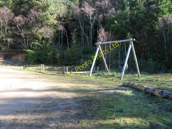 Photo 6"x4" Playground in the Forest Bwlchgwyn\/SJ2653 c2007