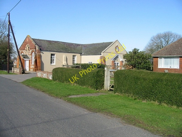 Photo 6"x4" Stelling Minnis chapel now the village hall Stelling Minnis c2007
