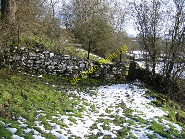 Photo 6"x4" Footpath below Alyn Bank Bryn-yr-ogof c2007 P1