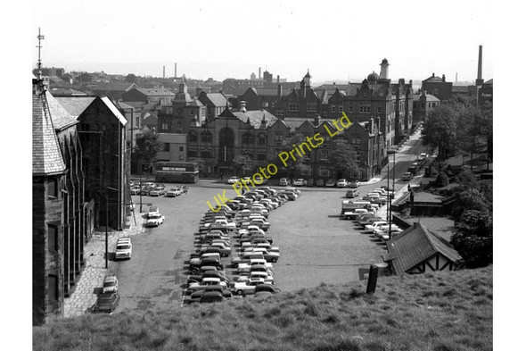 Photo 6"x4" Town Hall Square, Rochdale, Lancashire Rochdale c1966