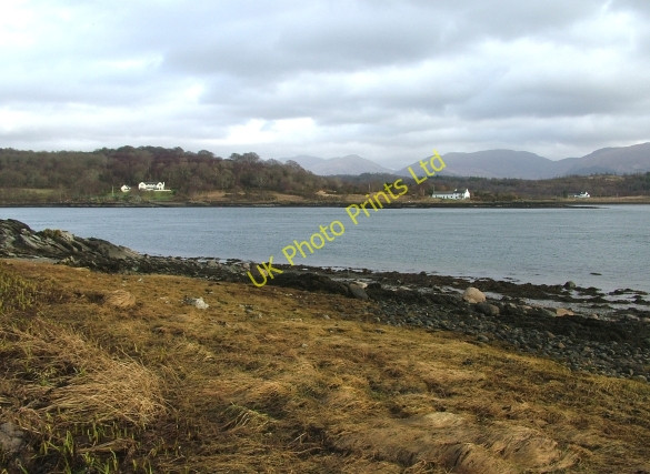 Photo 6"x4" From Eriska across Loch Creran to North Shian North Shian c2007