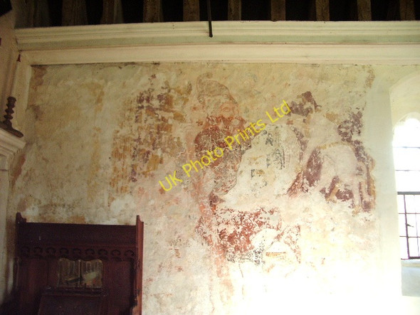 Photo 6"x4" Interior of St Nicholas Church, Freefolk Freefolk c2007