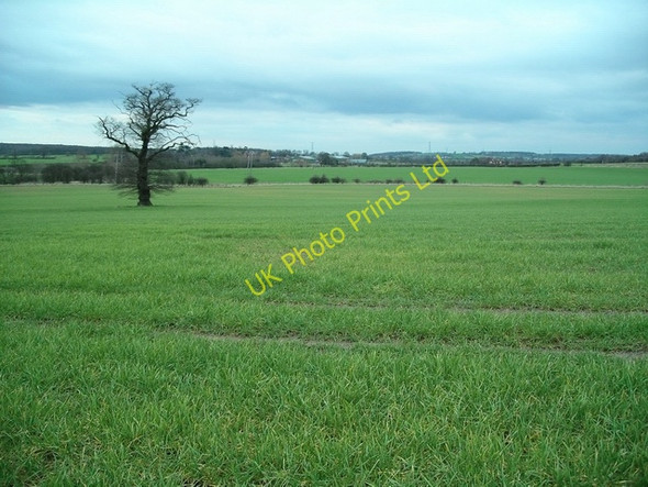 Photo 6"x4" Farmland near Eakring Eakring c2007