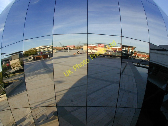 Photo 6"x4" Millennium Square fragments Bedminster c2002