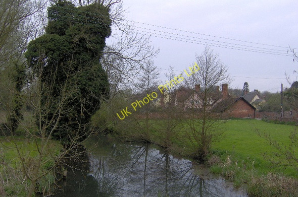 Photo 6"x4" River Brett headstream at Monks Eleigh Chelsworth c2006