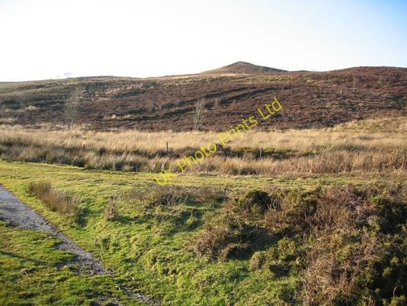 Photo 6"x4" High Point near Llyn Cyfynwy Graianrhyd c2007