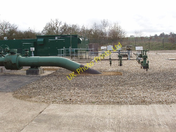 Photo 6"x4" Gas pressure reducing station Stanton St John c2007