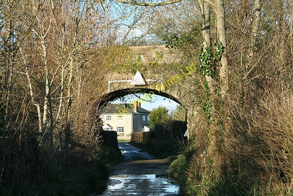 Photo 6"x4" Beercrocombe: railway bridge Beercrocombe c2007