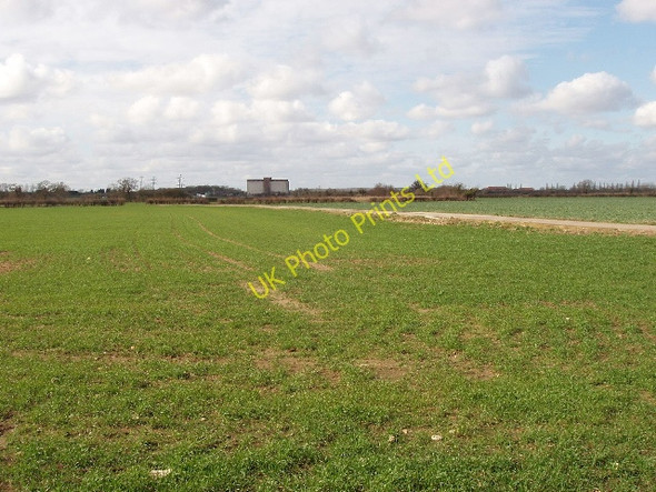 Photo 6"x4" Wheat field, view towards Cutteslowe Kidlington c2007