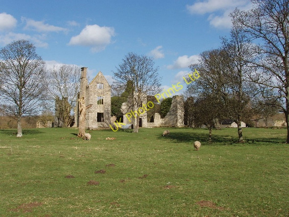 Photo 6"x4" Hampton Gay manor house ruins Hampton Gay c2007