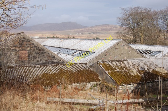 Photo 6"x4" Roofs of Skye Wool Mill S\u00f9laisiadar M\u00f2r c2007