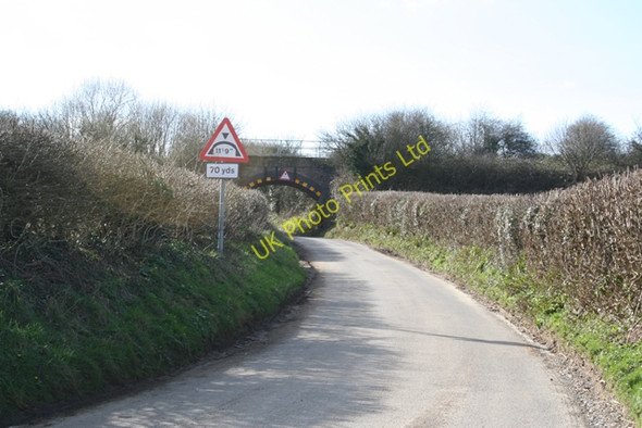 Photo 6"x4" Railway bridge East Cranmore c2007