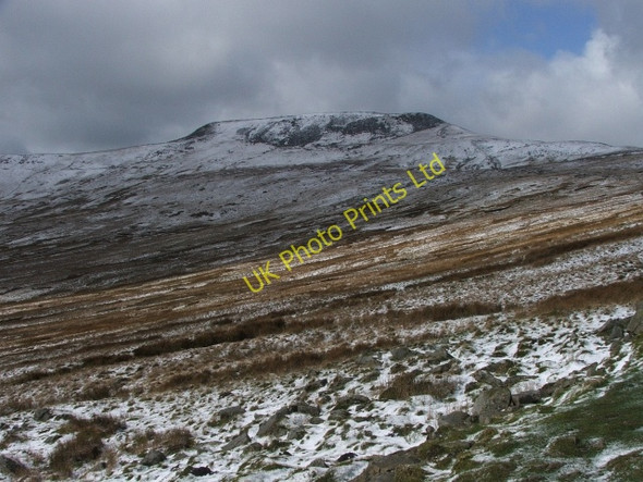 Photo 6"x4" The East Side of Ingleborough. Chapel-le-Dale c2007