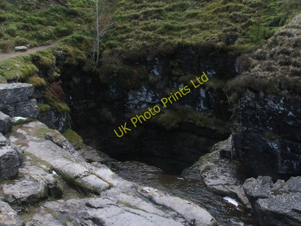 Photo 6"x4" Gaping Gill. Newby Cote c2007 P3