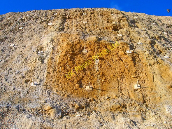Photo 6"x4" Bolting the Cliff Black Rock\/TQ3303 c2007