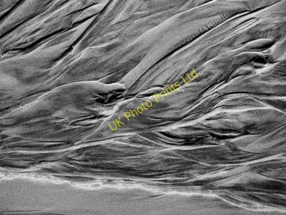Photo 6"x4" Patterns in the sand. Hackley Bay beach. Collieston\/NK0328 c2007