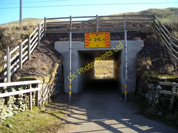 Photo 6"x4" Tunnel Under Railway Abington\/NS9323 c2007