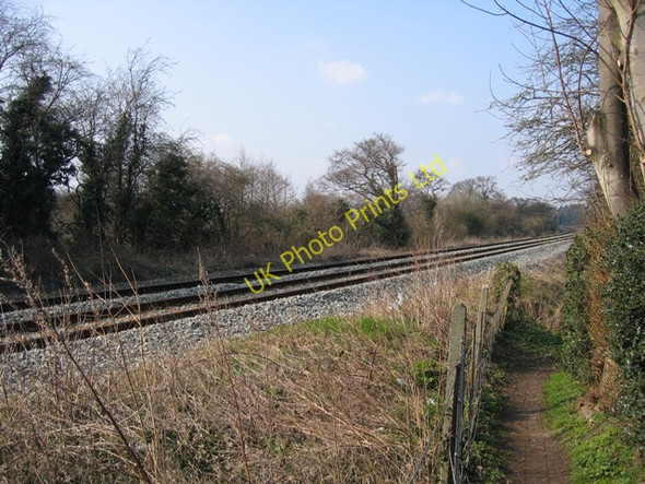 Photo 6"x4" Footpath to Hope Recreation Ground Caergwrle c2007
