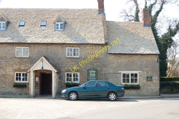 Photo 6"x4" White Horse Inn Public House Duns Tew c2007
