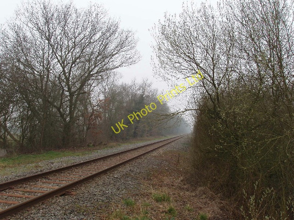 Photo 6"x4" Oxford to Bicester railway Wendlebury c2007