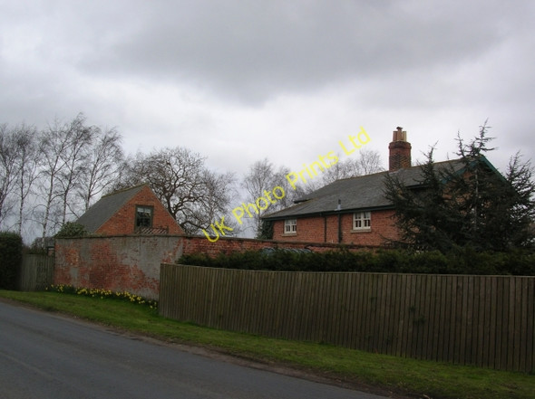 Photo 6"x4" Cottage at a junction Milby c2007