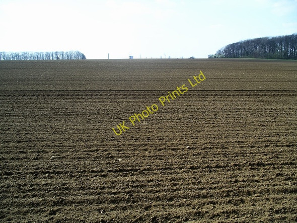 Photo 6"x4" Ploughed field Broughton\/SE9608 c2007