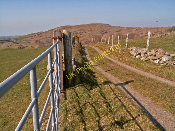 Photo 6"x4" Farm Road near Legananny Dolmen Finnis c2007