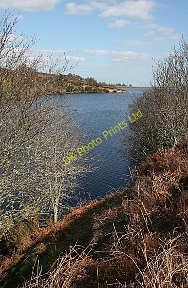 Photo 6"x4" Glenlatterach Reservoir Kellas\/NJ1754 c2007 P1