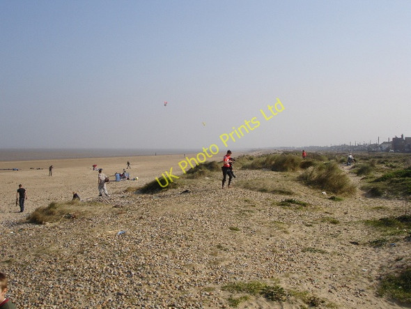 Photo 6"x4" Dunes and beach at  Greatstone-on-Sea Greatstone-on-Sea c2007