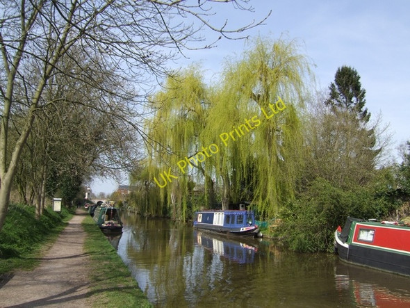 Photo 6"x4" Good Friday on the Shropshire Union Canal Gnosall Heath c2007