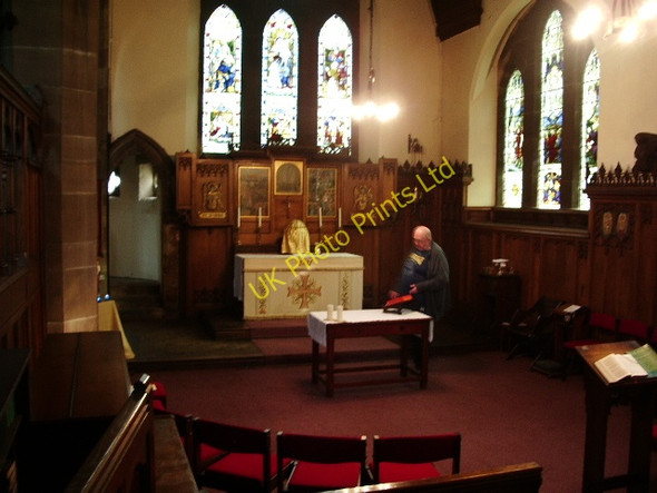 Photo 6"x4" Interior of Church of St Chrysostom Rusholme\/SJ8695 c2006 P2