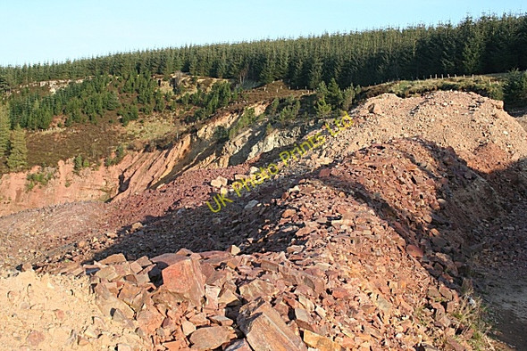 Photo 6"x4" Gedloch Quarry Fogwatt c2007