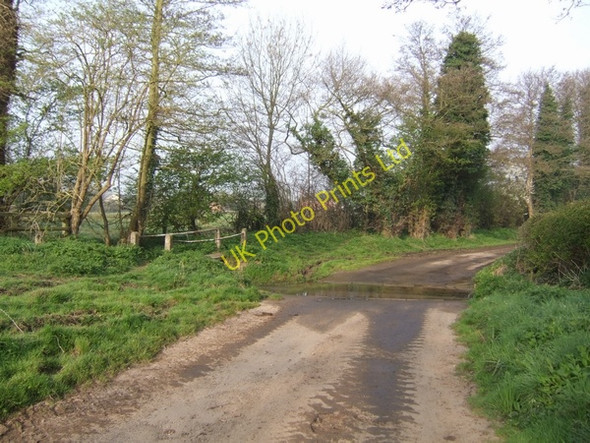 Photo 6"x4" Small ford on the Allimore Brook Apeton c2007