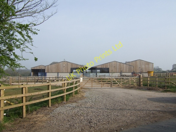 Photo 6"x4" New Barns at Booden Grange Farm Allimore Green c2007