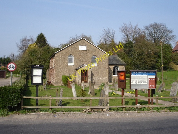 Photo 6"x4" Baptist Church Brabourne Lees c2007